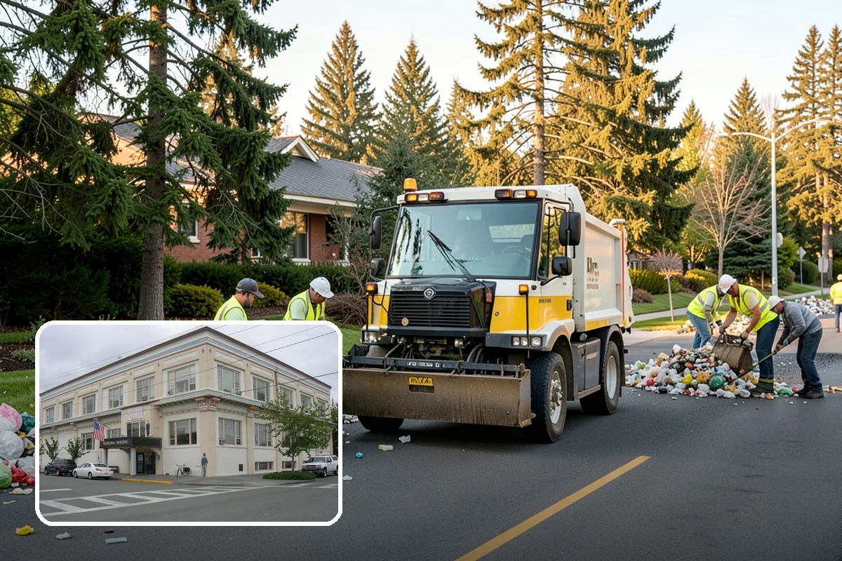 Municipal Fleet Washing in Anacortes, Skagit County, WA - On-site washing avoids fleet downtime and travel