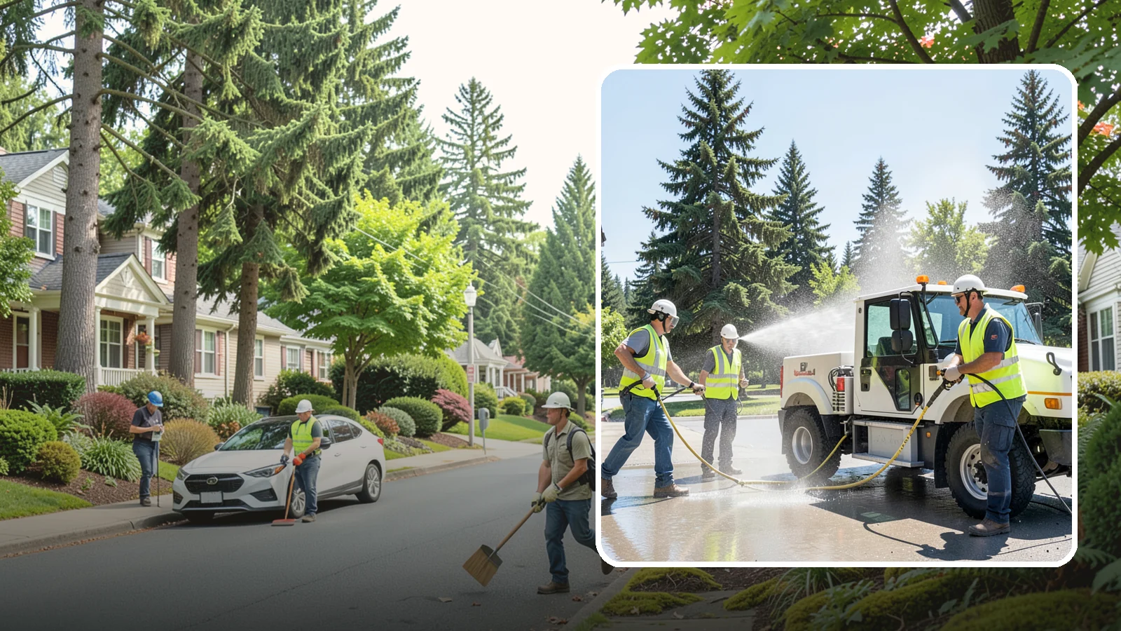 Municipal Fleet Washing in Beaux Arts Village, King County, WA - We wash municipal vehicles and equipment on-site with compliant wash-water handling for Western Washington public works fleets.