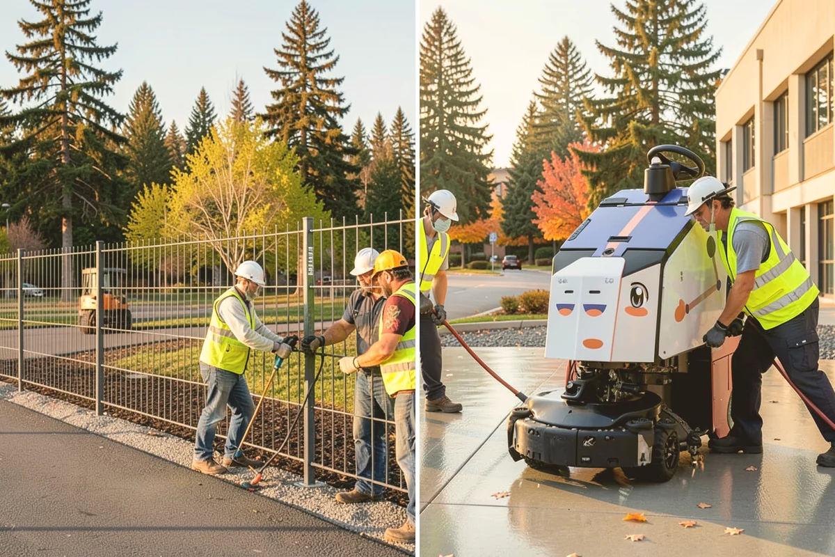 Municipal Fleet Washing in Brier, Snohomish County, WA - We assess the fleet, wash location, and drainage conditions
