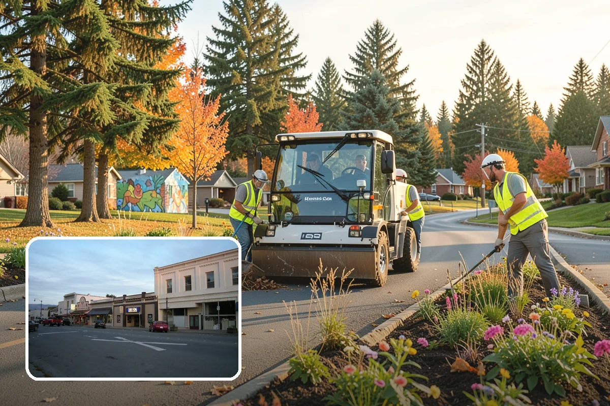 Municipal Fleet Washing in Burlington, Skagit County, WA - On-site washing avoids fleet downtime and travel