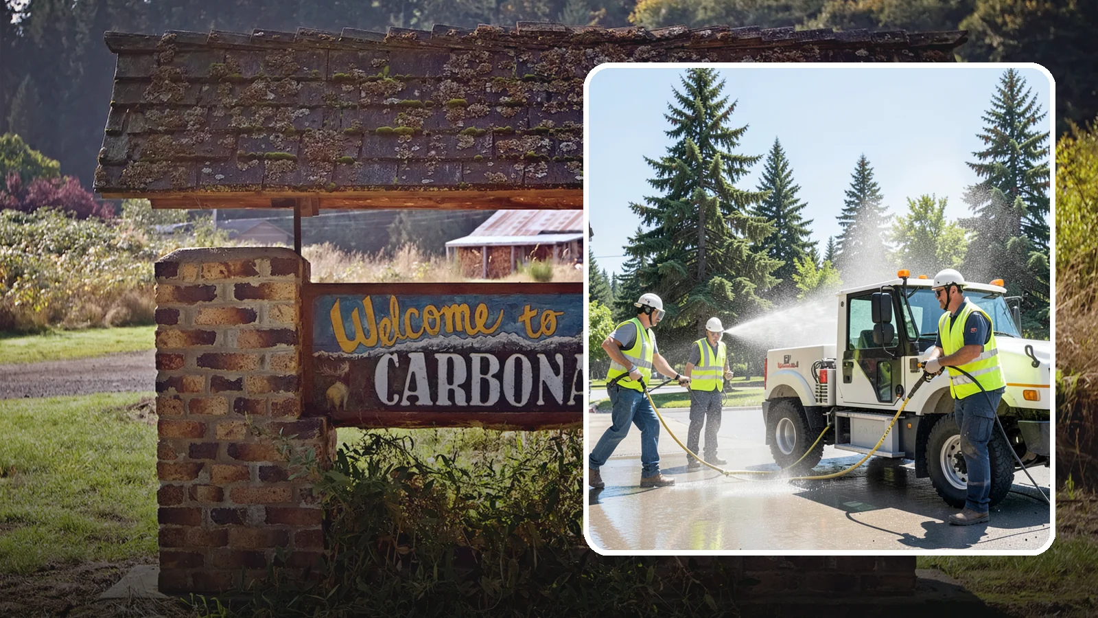 Municipal Fleet Washing in Carbonado, Pierce County, WA - We wash municipal vehicles and equipment on-site with compliant wash-water handling for Western Washington public works fleets.