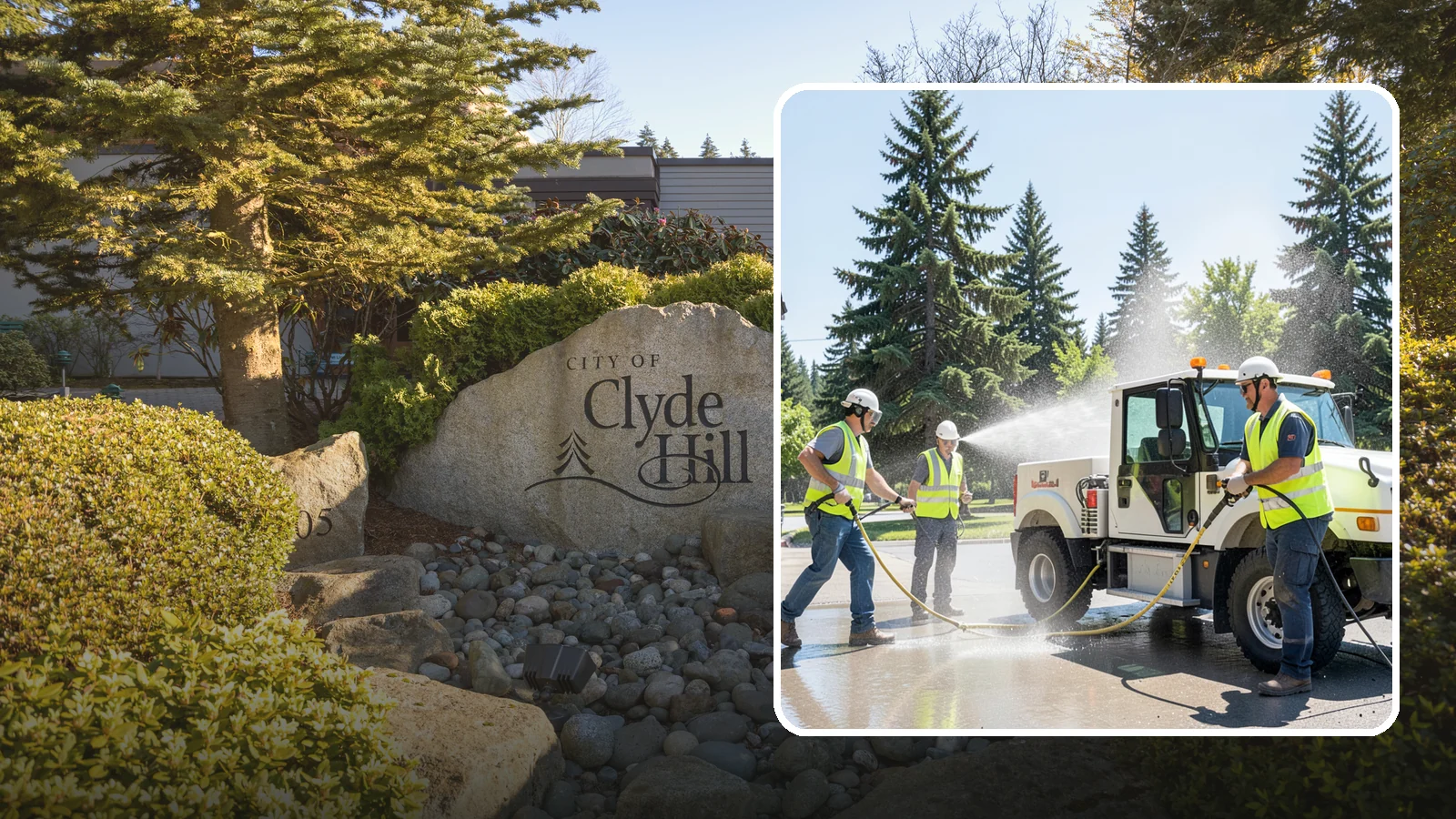 Municipal Fleet Washing in Clyde Hill, King County, WA - We wash municipal vehicles and equipment on-site with compliant wash-water handling for Western Washington public works fleets.