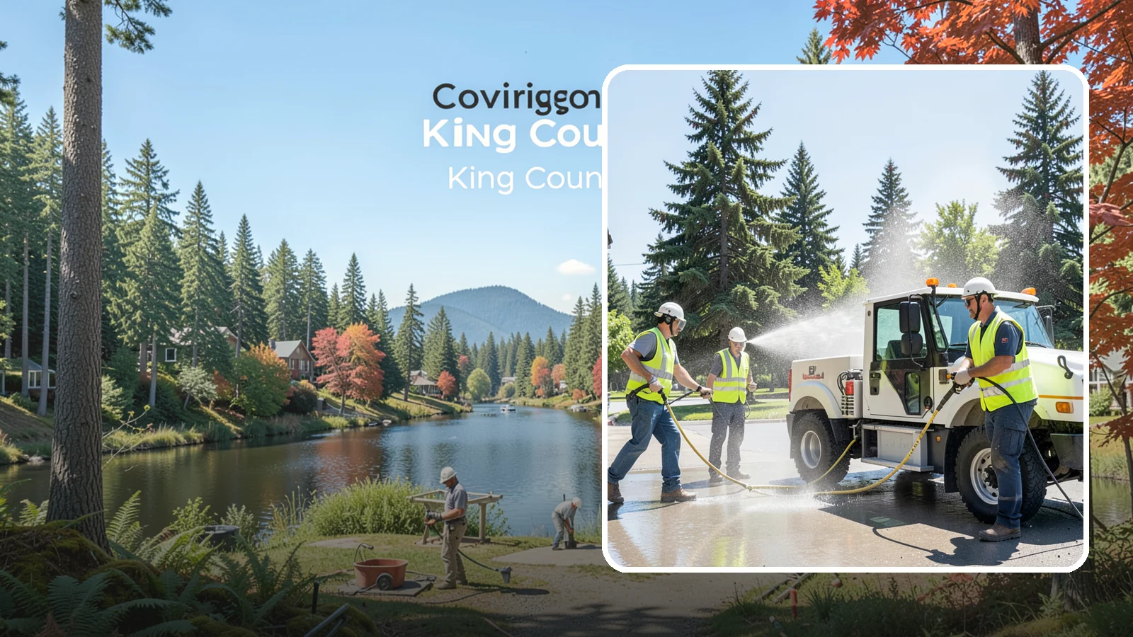 Municipal Fleet Washing in Covington, King County, WA - We wash municipal vehicles and equipment on-site with compliant wash-water handling for Western Washington public works fleets.