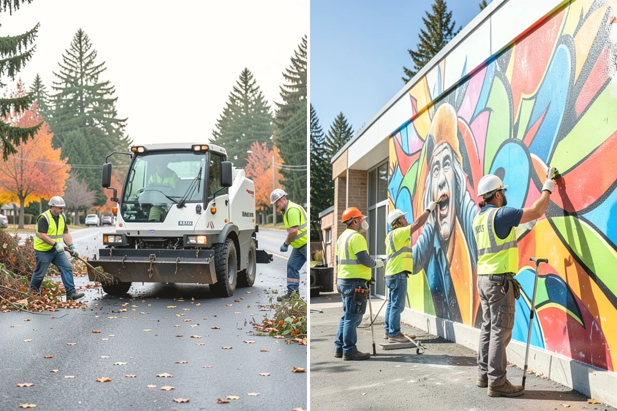 Municipal Fleet Washing in Covington, King County, WA - We assess the fleet, wash location, and drainage conditions