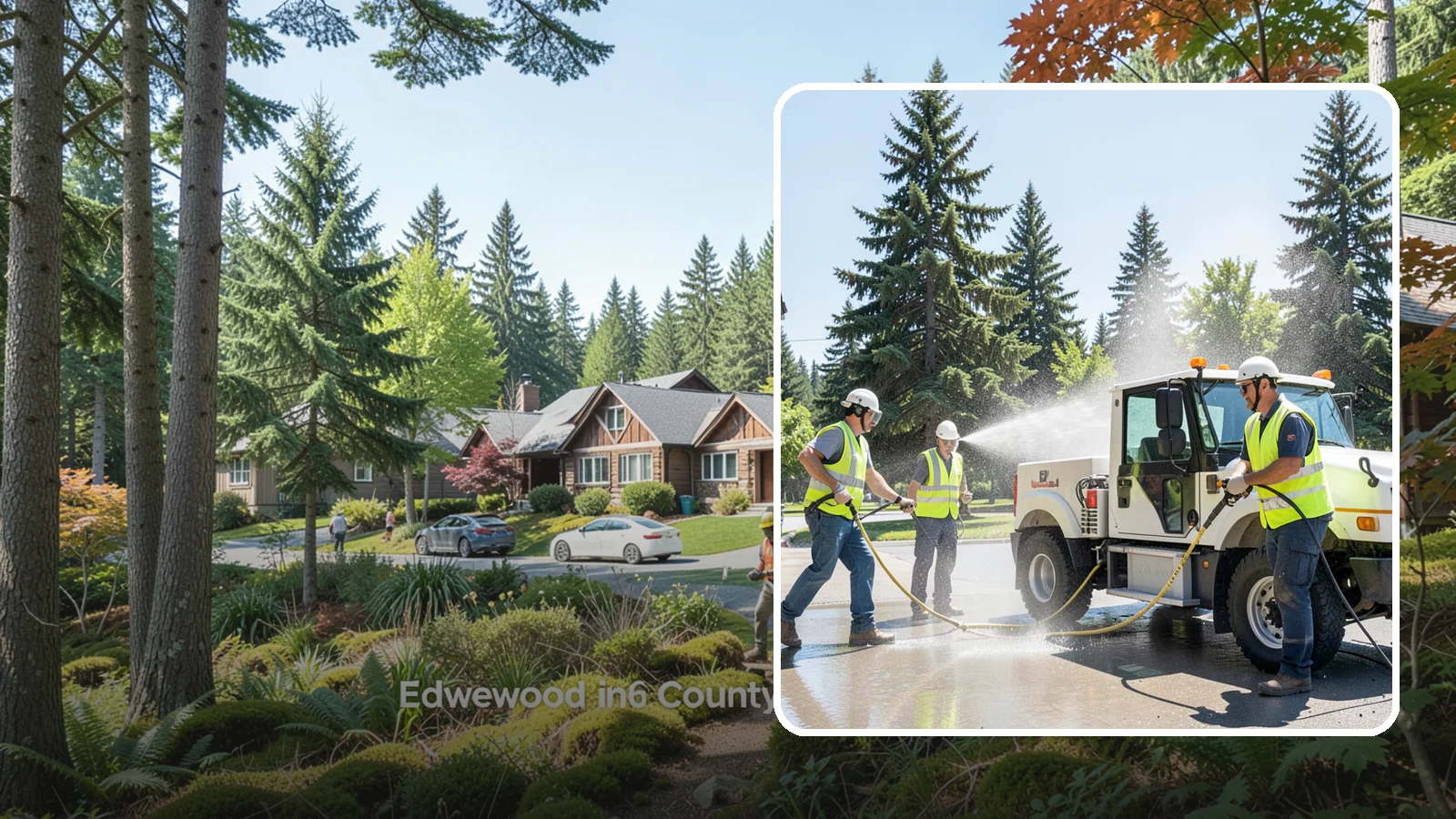 Municipal Fleet Washing in Edgewood, Pierce County, WA - We wash municipal vehicles and equipment on-site with compliant wash-water handling for Western Washington public works fleets.