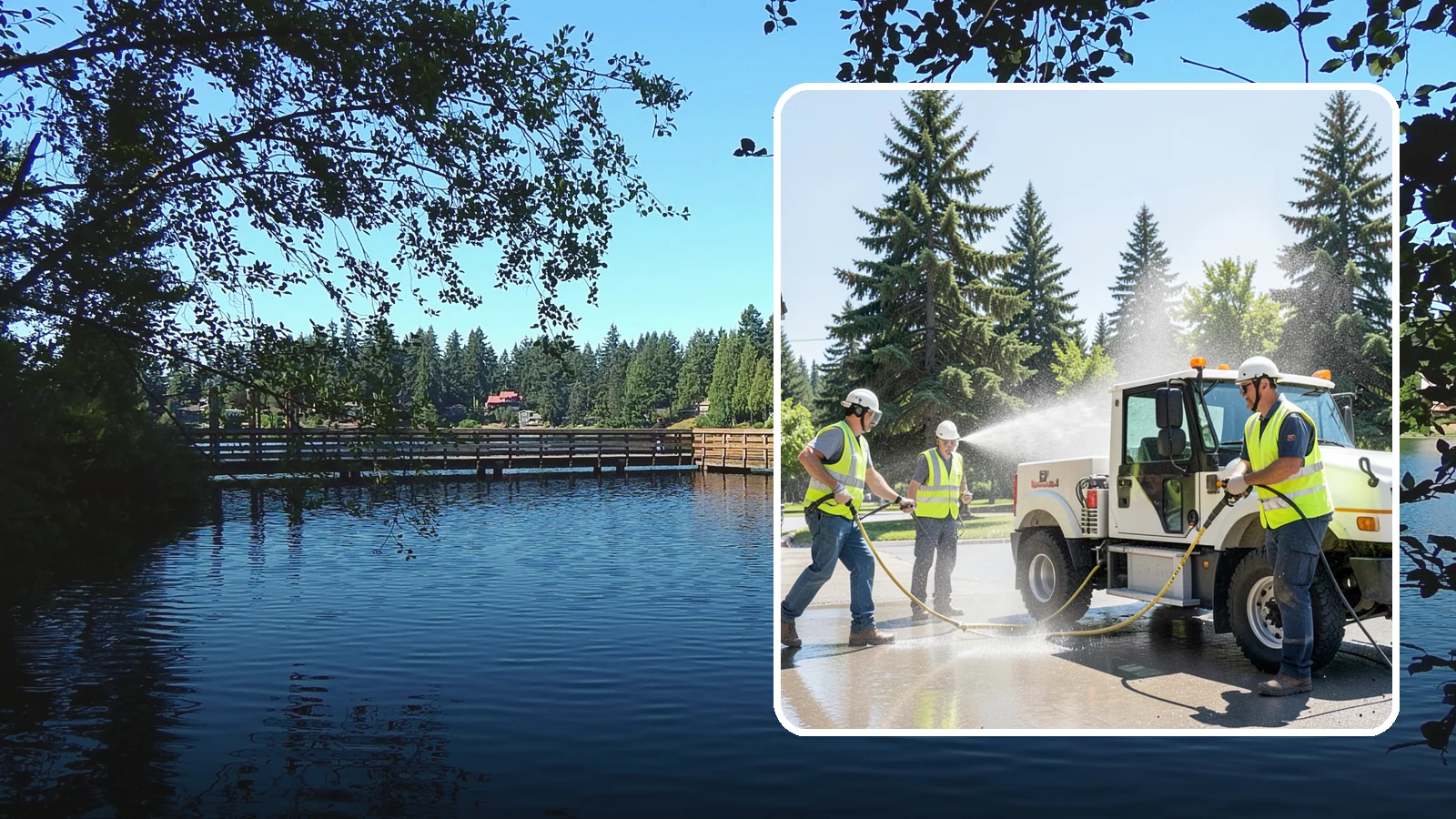 Municipal Fleet Washing in Federal Way, King County, WA - We wash municipal vehicles and equipment on-site with compliant wash-water handling for Western Washington public works fleets.