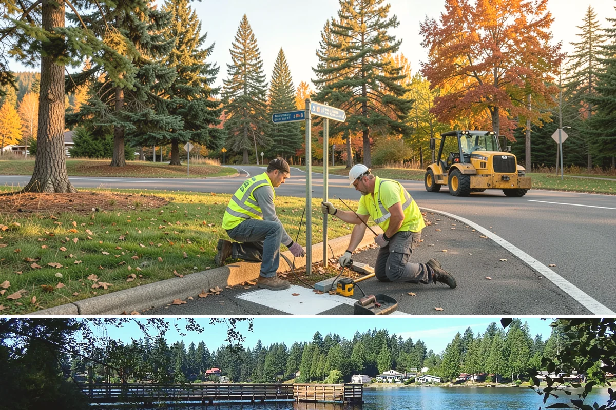 Municipal Fleet Washing in Federal Way, King County, WA - Fleet washing continues year-round, with increased frequency during winter to remove corrosive road deicing residues.