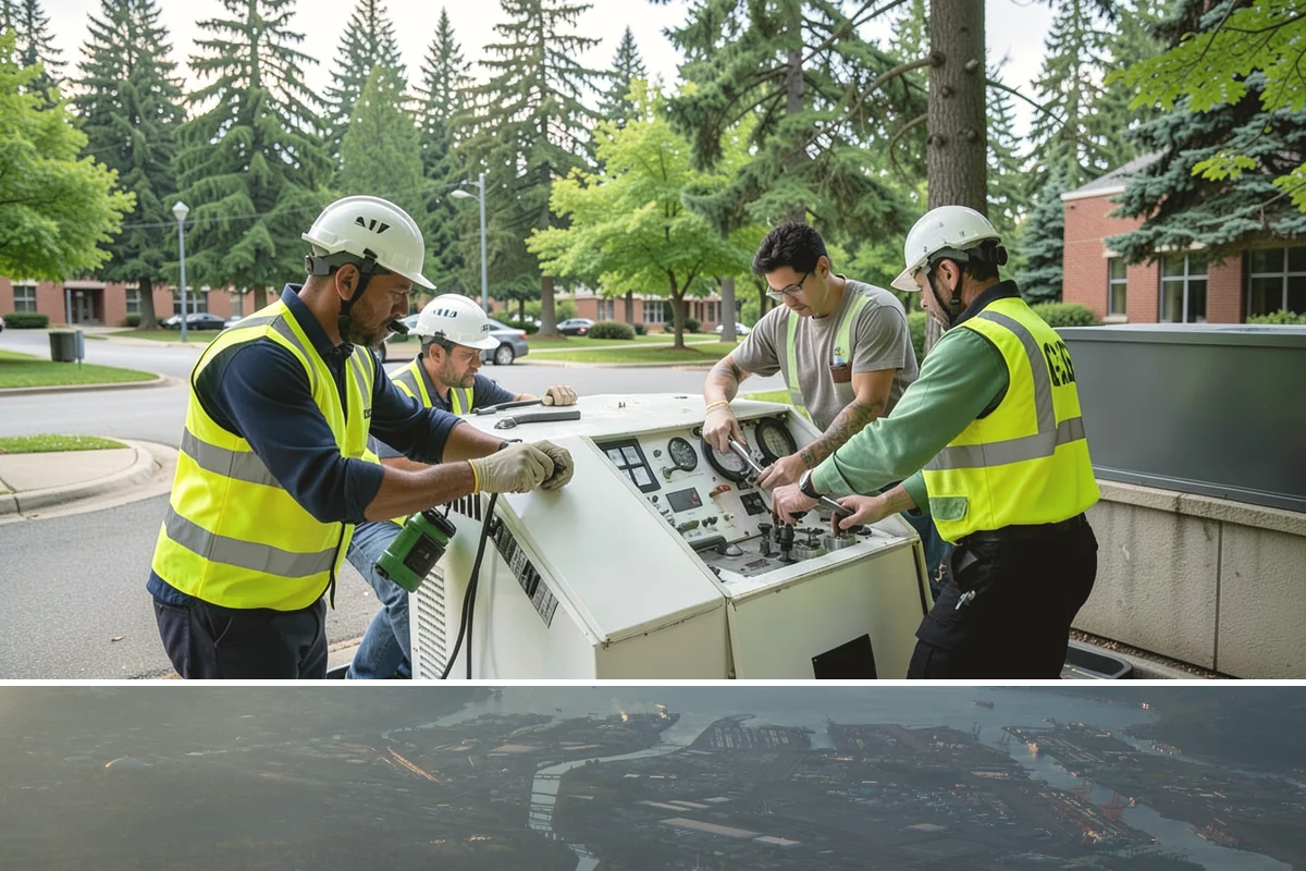 Municipal Fleet Washing in Fife, Pierce County, WA - Fleet washing continues year-round, with increased frequency during winter to remove corrosive road deicing residues.