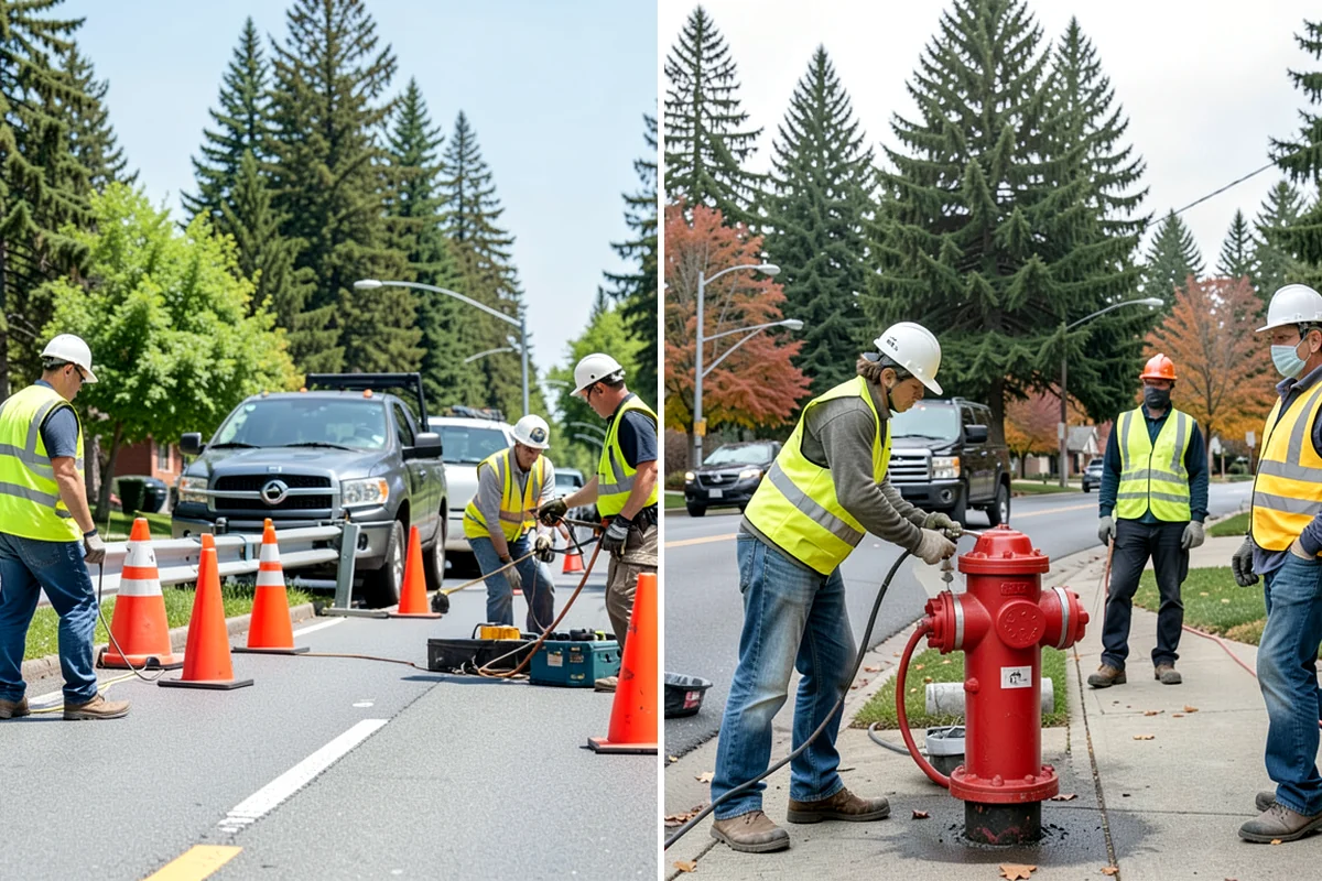 Municipal Fleet Washing in Fircrest, Pierce County, WA - We assess the fleet, wash location, and drainage conditions