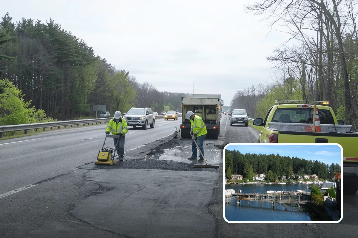 Municipal Fleet Washing in Gig Harbor, Pierce County, WA - On-site washing avoids fleet downtime and travel