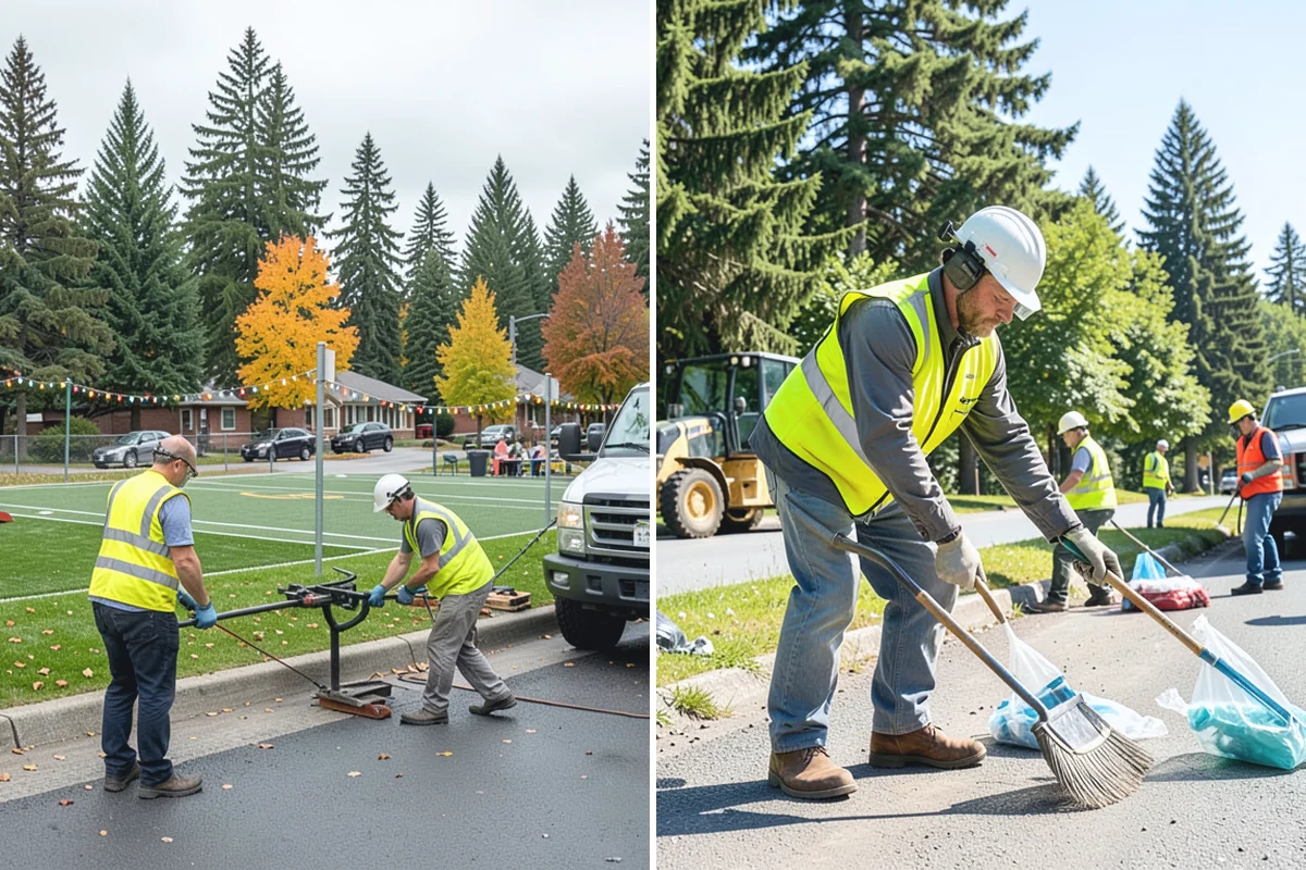 Municipal Fleet Washing in Granite Falls, Snohomish County, WA - We assess the fleet, wash location, and drainage conditions