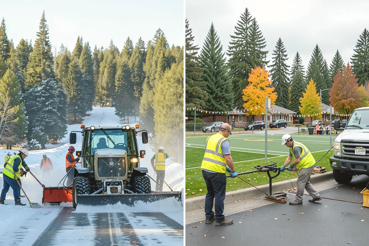 Municipal Fleet Washing in Issaquah, King County, WA - We assess the fleet, wash location, and drainage conditions