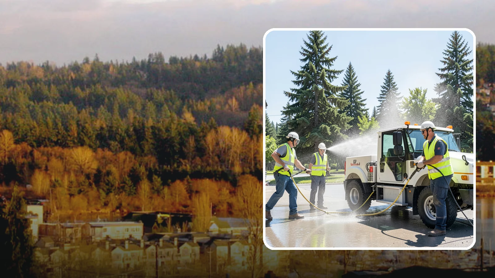 Municipal Fleet Washing in Kenmore, King County, WA - We wash municipal vehicles and equipment on-site with compliant wash-water handling for Western Washington public works fleets.