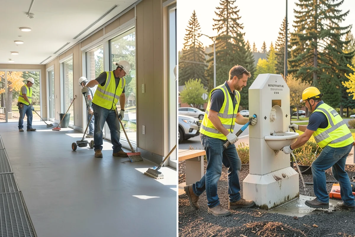 Municipal Fleet Washing in La Conner, Skagit County, WA - We assess the fleet, wash location, and drainage conditions