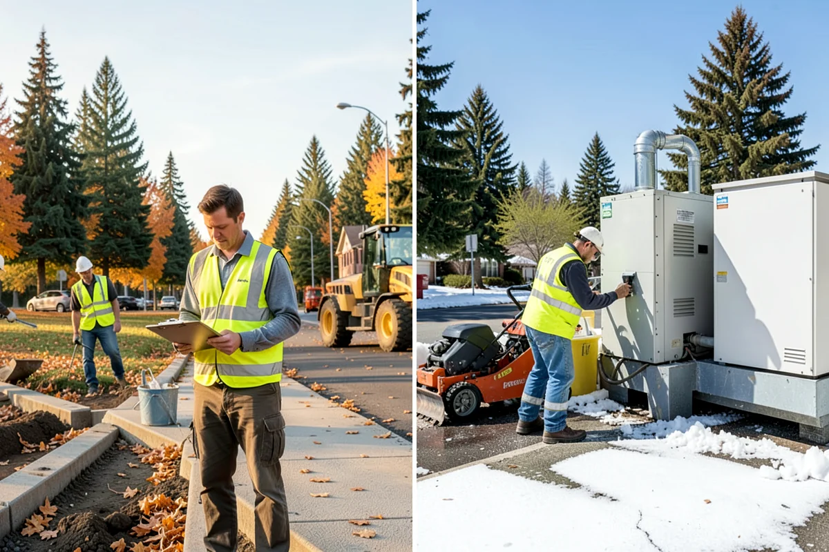 Municipal Fleet Washing in Lyman, Skagit County, WA - We assess the fleet, wash location, and drainage conditions