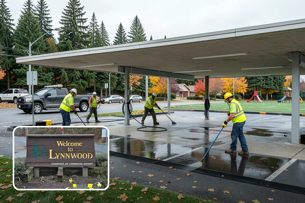 Municipal Fleet Washing in Lynnwood, Snohomish County, WA - On-site washing avoids fleet downtime and travel