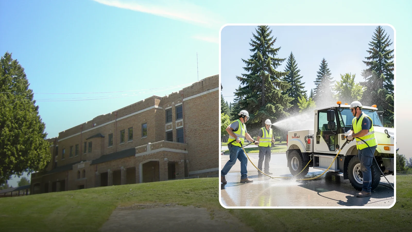 Municipal Fleet Washing in Maple Valley, King County, WA - We wash municipal vehicles and equipment on-site with compliant wash-water handling for Western Washington public works fleets.