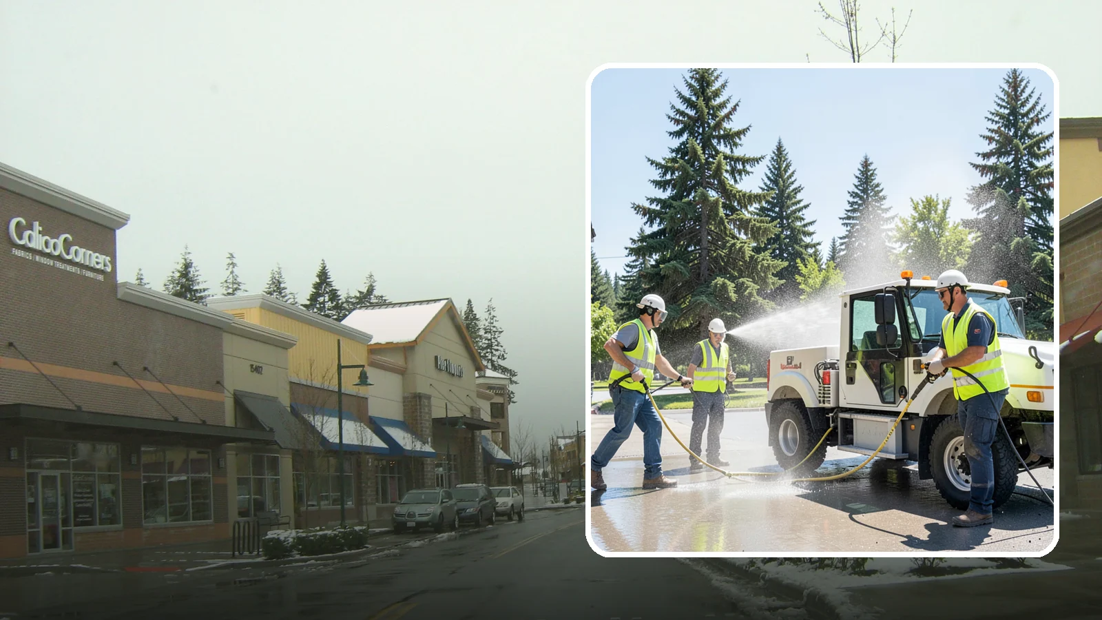 Municipal Fleet Washing in Mill Creek, Snohomish County, WA - We wash municipal vehicles and equipment on-site with compliant wash-water handling for Western Washington public works fleets.
