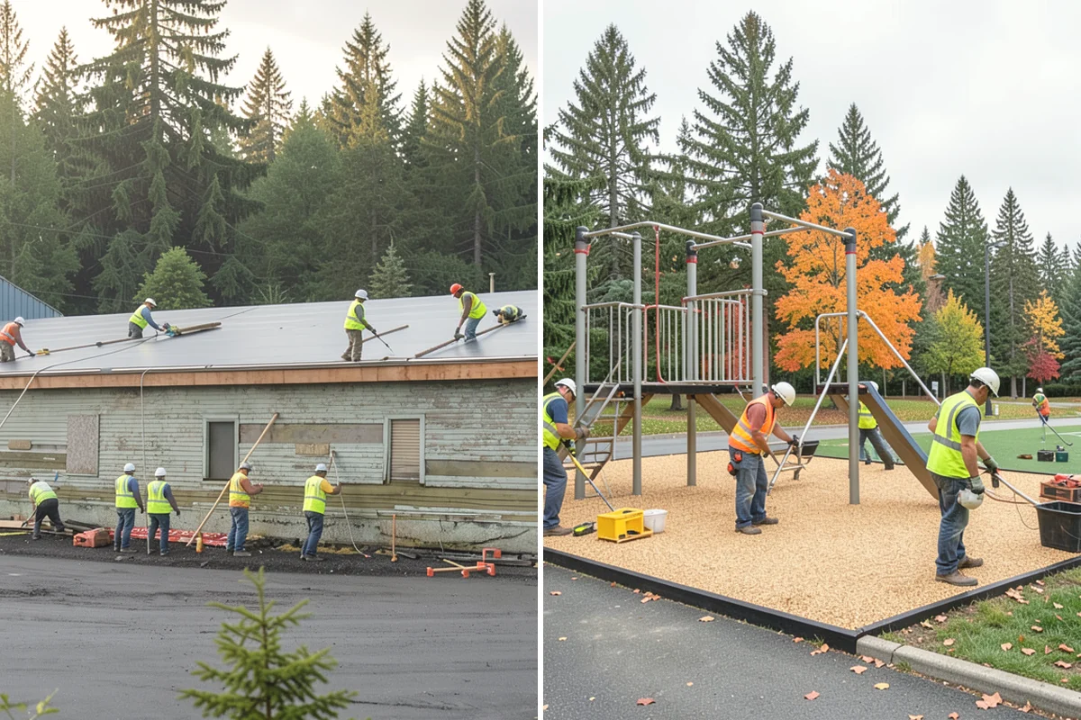 Municipal Fleet Washing in Mill Creek, Snohomish County, WA - We assess the fleet, wash location, and drainage conditions