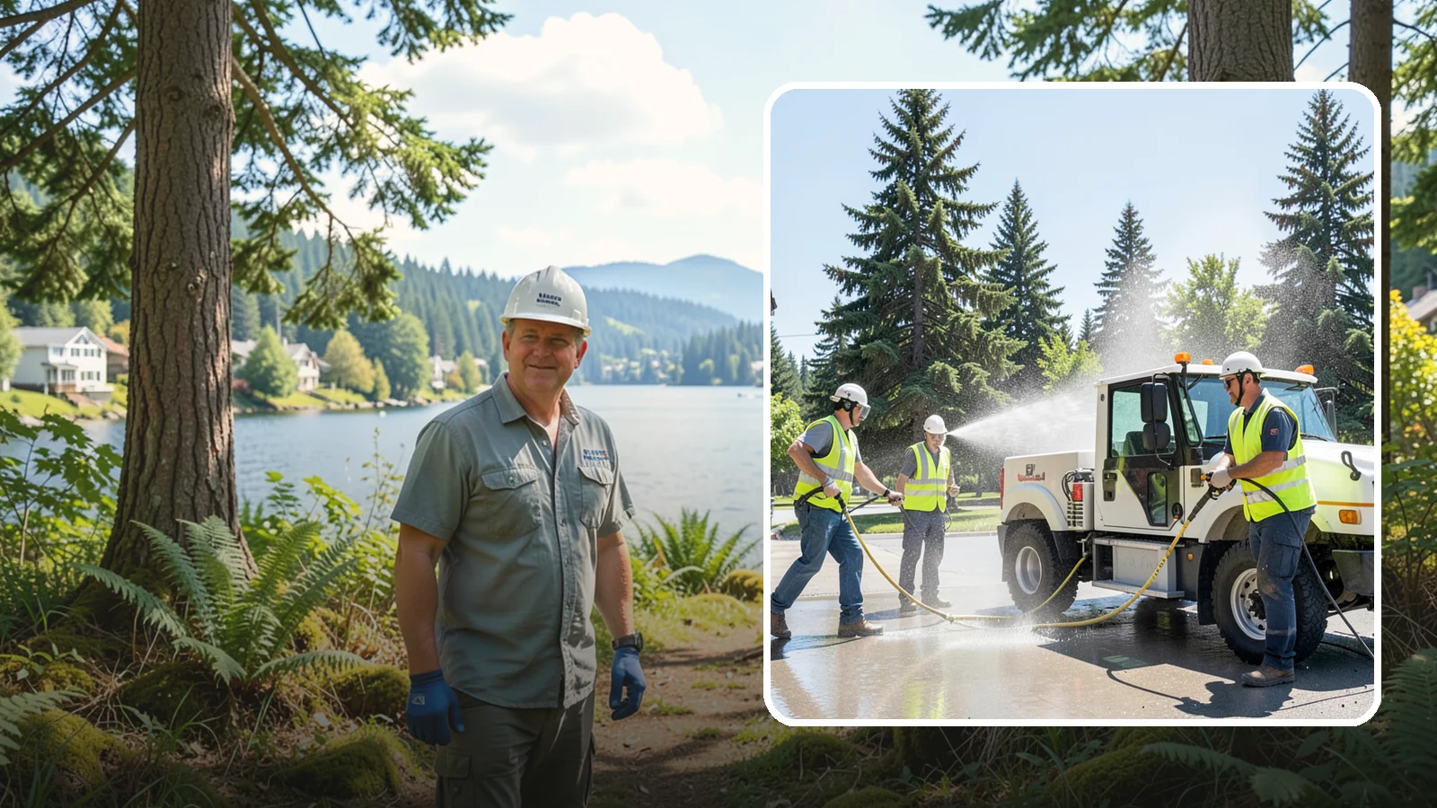 Municipal Fleet Washing in Milton, King County, WA - We wash municipal vehicles and equipment on-site with compliant wash-water handling for Western Washington public works fleets.