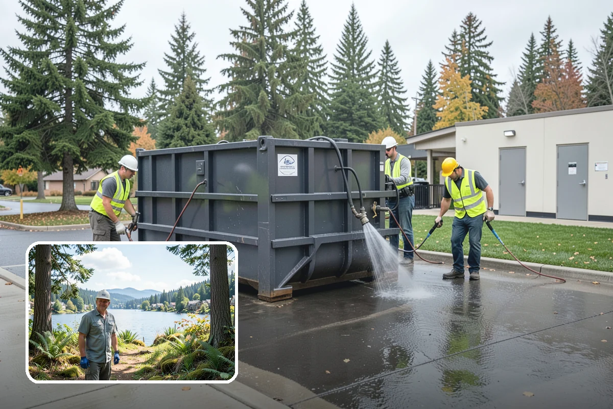Municipal Fleet Washing in Milton, King County, WA - On-site washing avoids fleet downtime and travel