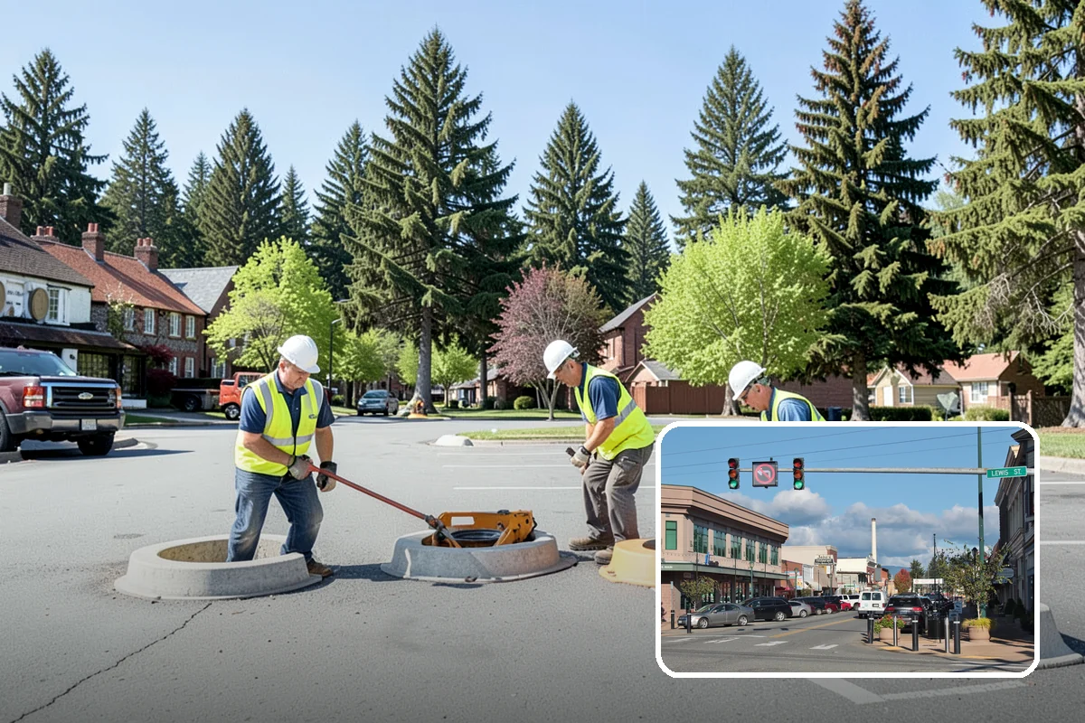 Municipal Fleet Washing in Monroe, Snohomish County, WA - On-site washing avoids fleet downtime and travel