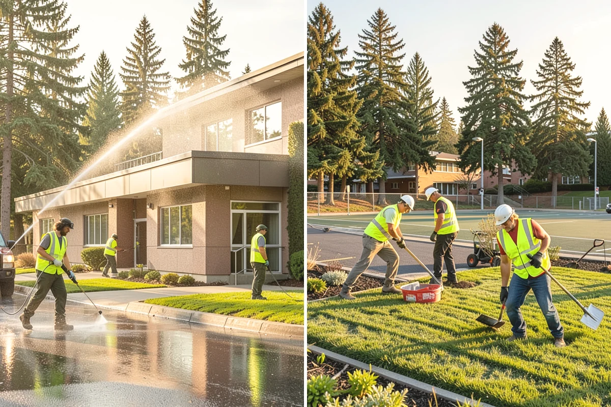 Municipal Fleet Washing in Monroe, Snohomish County, WA - We assess the fleet, wash location, and drainage conditions