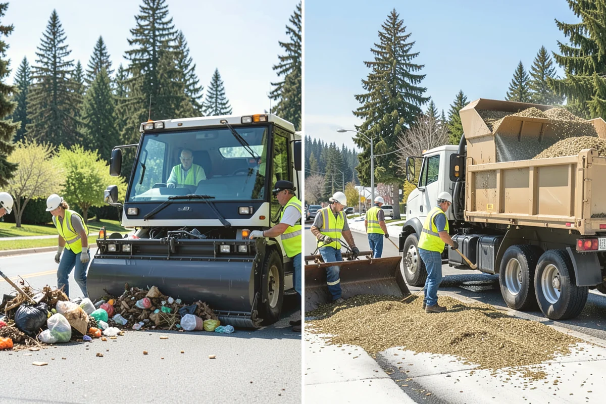 Municipal Fleet Washing in Mountlake Terrace, Snohomish County, WA - We assess the fleet, wash location, and drainage conditions