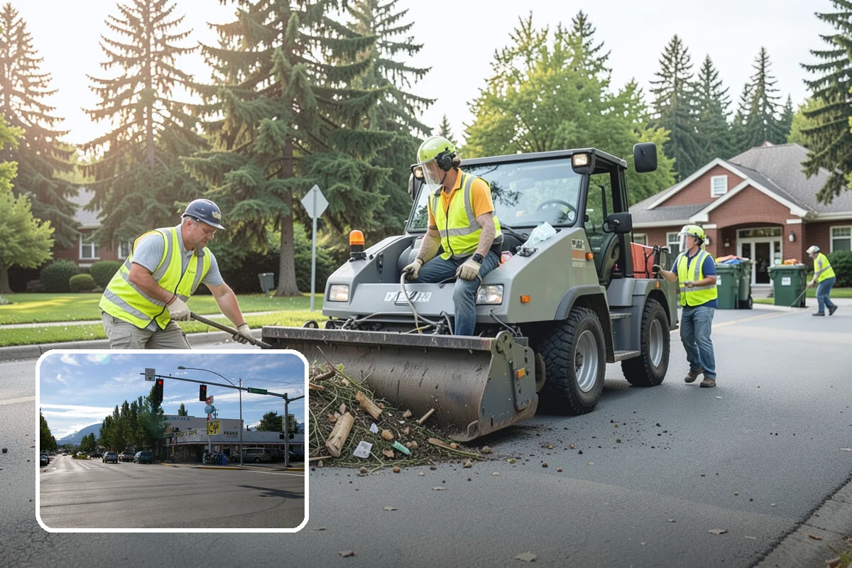 Municipal Fleet Washing in North Bend, King County, WA - On-site washing avoids fleet downtime and travel