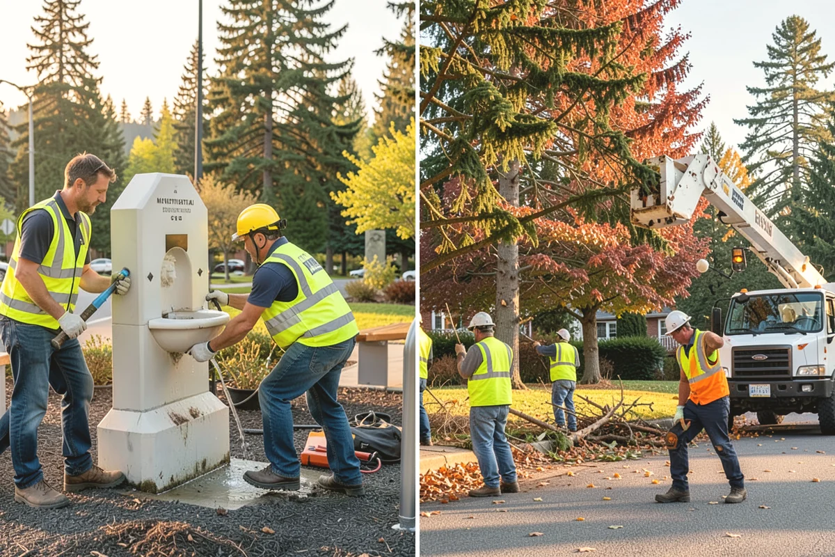 Municipal Fleet Washing in North Bend, King County, WA - We assess the fleet, wash location, and drainage conditions