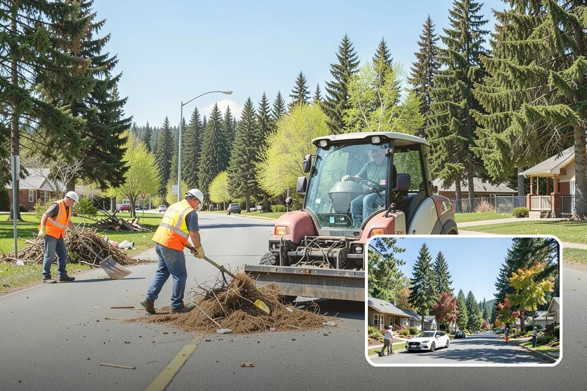 Municipal Fleet Washing in Orting, Pierce County, WA - On-site washing avoids fleet downtime and travel