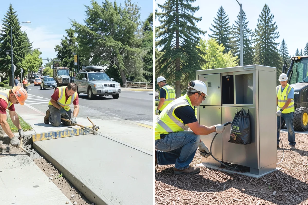 Municipal Fleet Washing in Renton, King County, WA - We assess the fleet, wash location, and drainage conditions