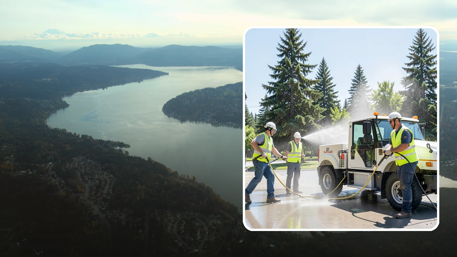 Municipal Fleet Washing in Sammamish, King County, WA - We wash municipal vehicles and equipment on-site with compliant wash-water handling for Western Washington public works fleets.