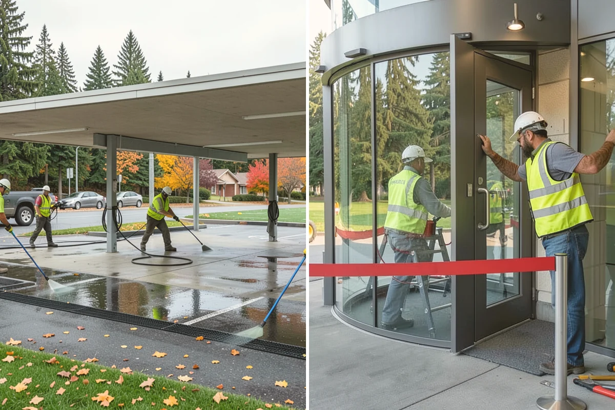 Municipal Fleet Washing in Sammamish, King County, WA - We assess the fleet, wash location, and drainage conditions