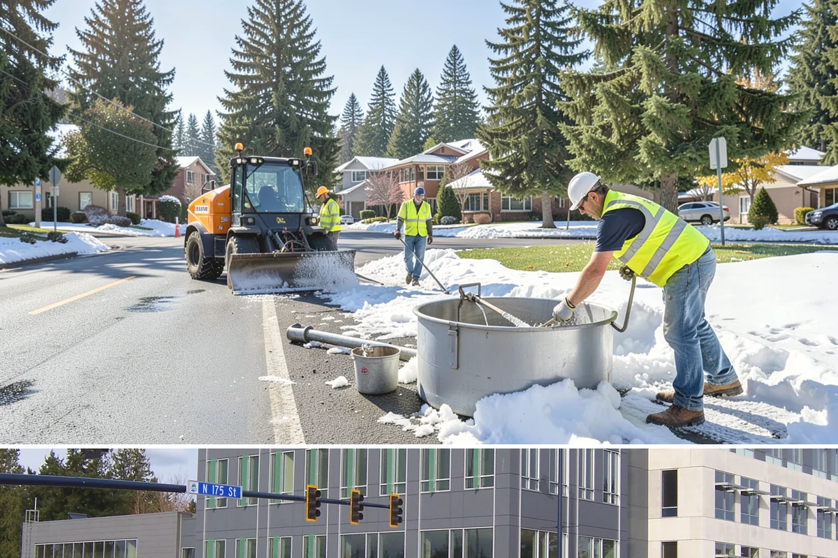 Municipal Fleet Washing in Shoreline, King County, WA - Fleet washing continues year-round, with increased frequency during winter to remove corrosive road deicing residues.