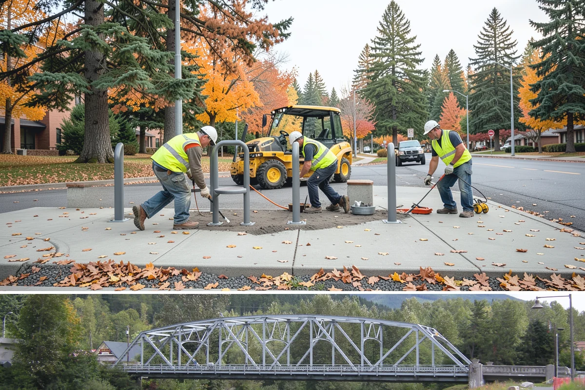 Municipal Fleet Washing in Skykomish, King County, WA - Fleet washing continues year-round, with increased frequency during winter to remove corrosive road deicing residues.
