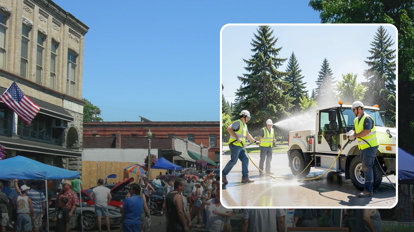Municipal Fleet Washing in Snohomish, Snohomish County, WA - We wash municipal vehicles and equipment on-site with compliant wash-water handling for Western Washington public works fleets.
