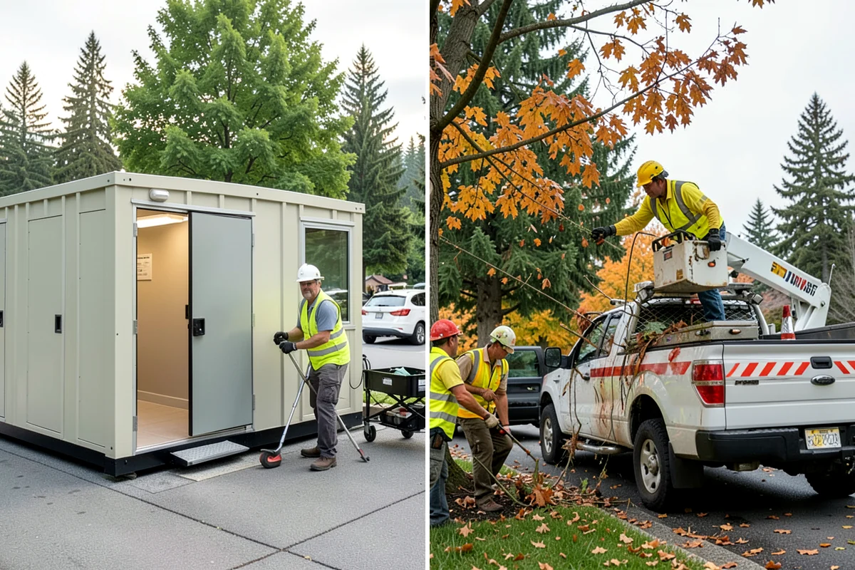 Municipal Fleet Washing in Snoqualmie, King County, WA - We assess the fleet, wash location, and drainage conditions