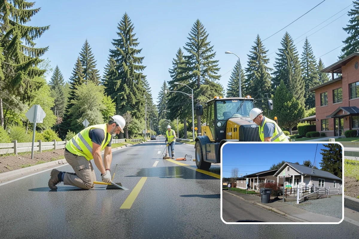 Municipal Fleet Washing in South Prairie, Pierce County, WA - On-site washing avoids fleet downtime and travel