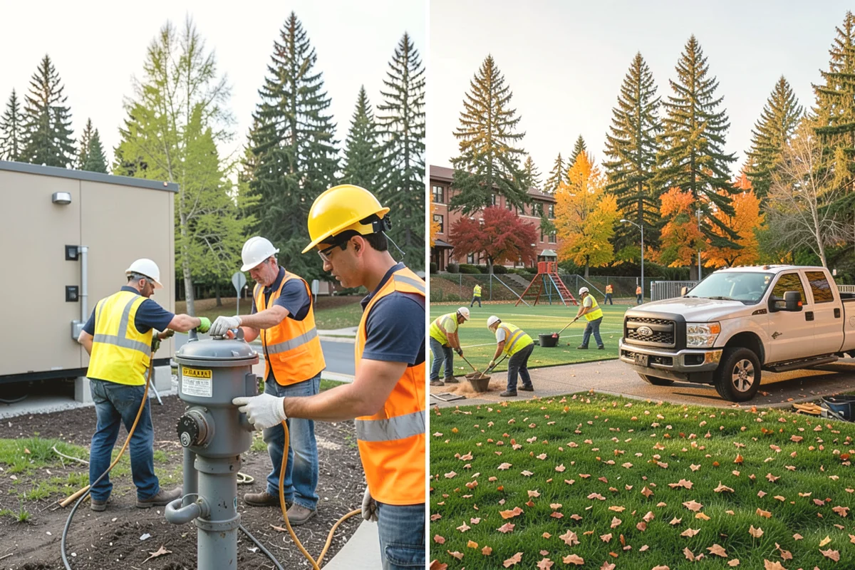 Municipal Fleet Washing in Tacoma, Pierce County, WA - We assess the fleet, wash location, and drainage conditions