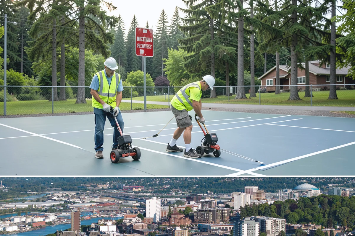 Municipal Fleet Washing in Tacoma, Pierce County, WA - Fleet washing continues year-round, with increased frequency during winter to remove corrosive road deicing residues.
