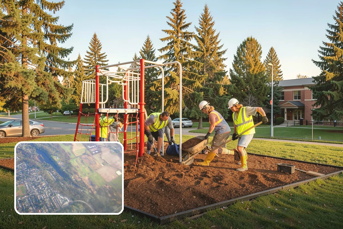 Municipal Flower Program in Algona, King County, WA - Designed seasonal color enhances civic identity and downtown appeal