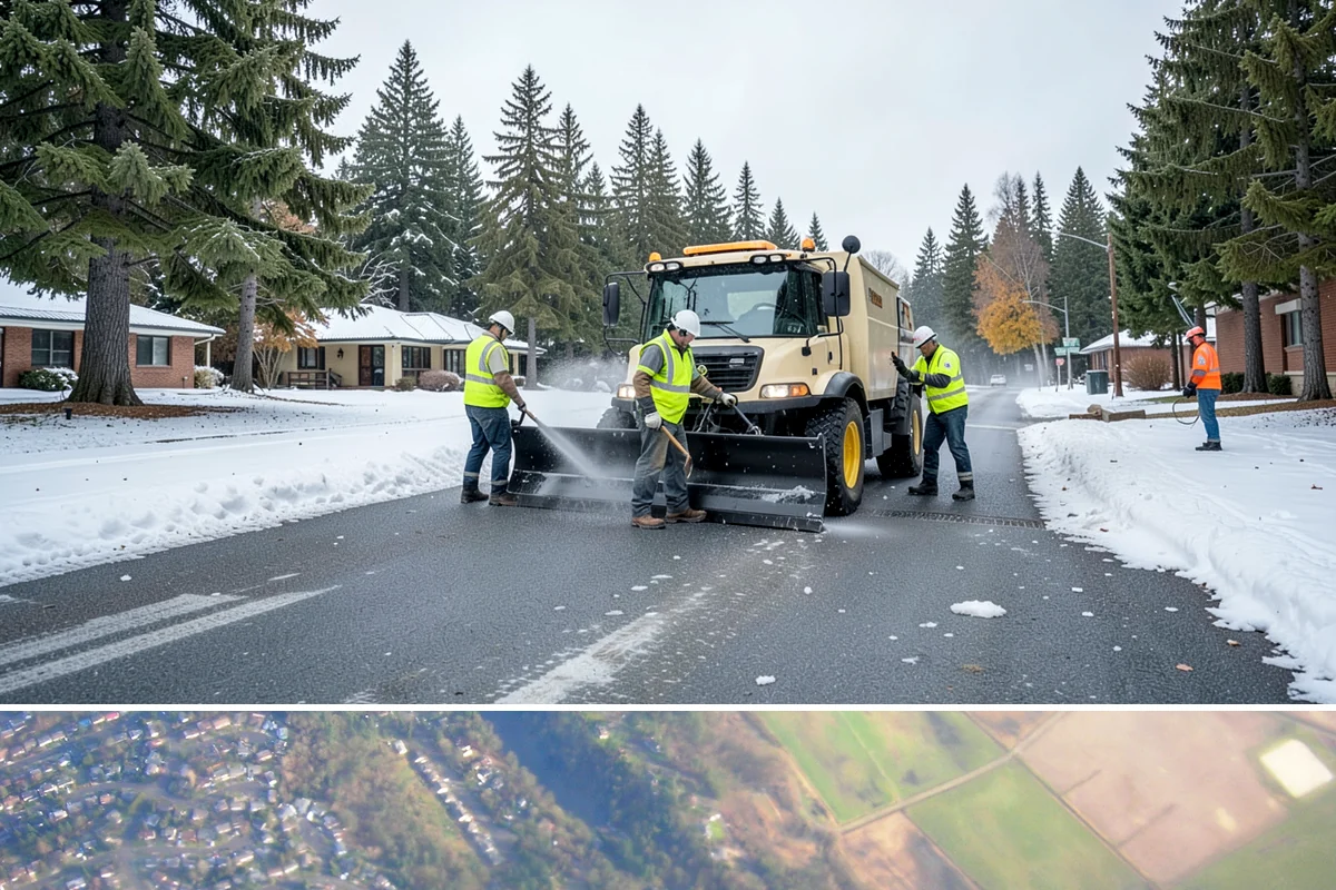 Municipal Flower Program in Algona, King County, WA - Displays rotate with the seasons, with spring and summer annuals installed after the last frost and fall and holiday plantings...