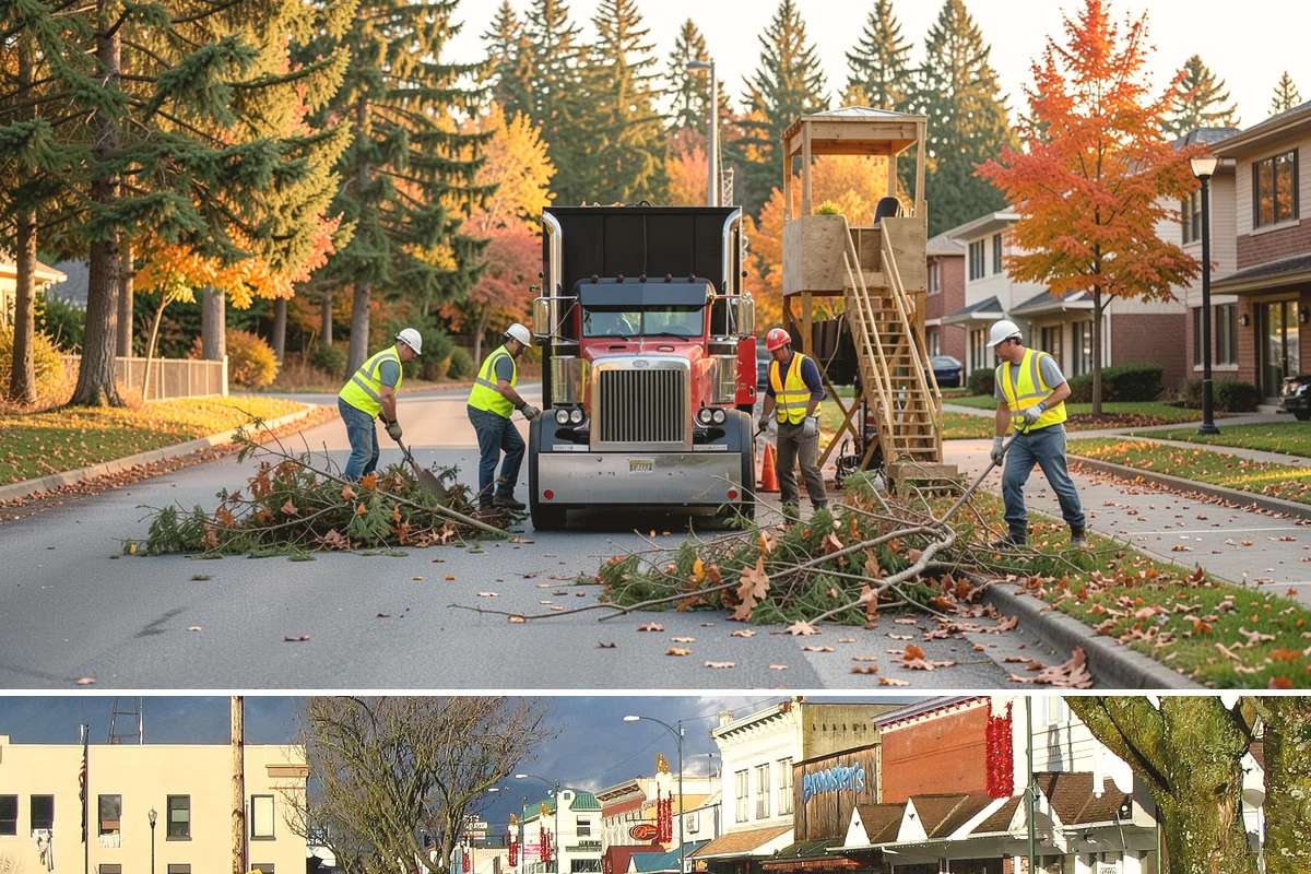 Municipal Flower Program in Arlington, Snohomish County, WA - Displays rotate with the seasons, with spring and summer annuals installed after the last frost and fall and holiday plantings...