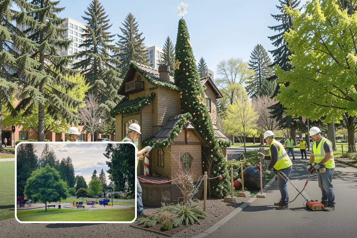 Municipal Flower Program in Bonney Lake, Pierce County, WA - Designed seasonal color enhances civic identity and downtown appeal