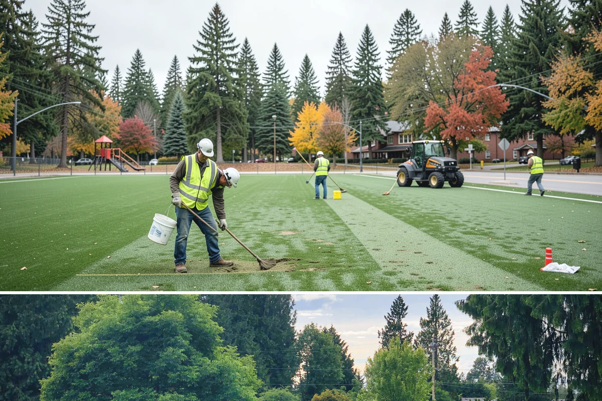 Municipal Flower Program in Bonney Lake, Pierce County, WA - Displays rotate with the seasons, with spring and summer annuals installed after the last frost and fall and holiday plantings...