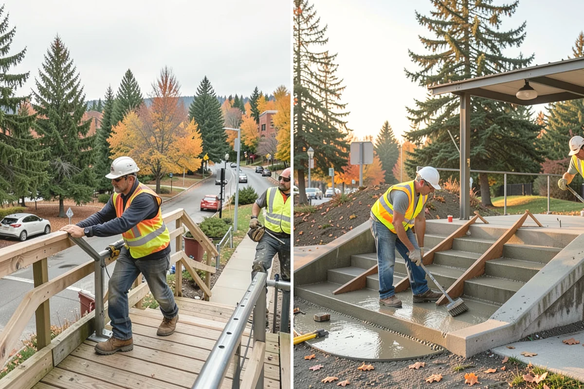 Municipal Flower Program in Burlington, Skagit County, WA - We design seasonal color schemes and confirm locations and containers