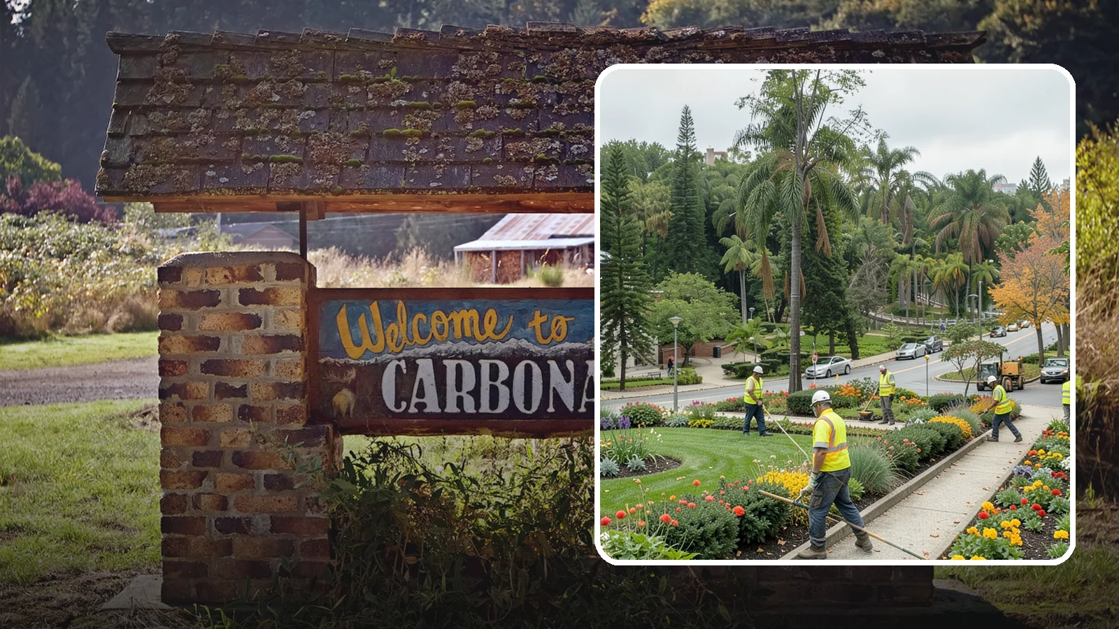 Municipal Flower Program in Carbonado, Pierce County, WA - We design, plant, and maintain seasonal flower displays for downtowns, entries, and civic spaces across Western Washington.