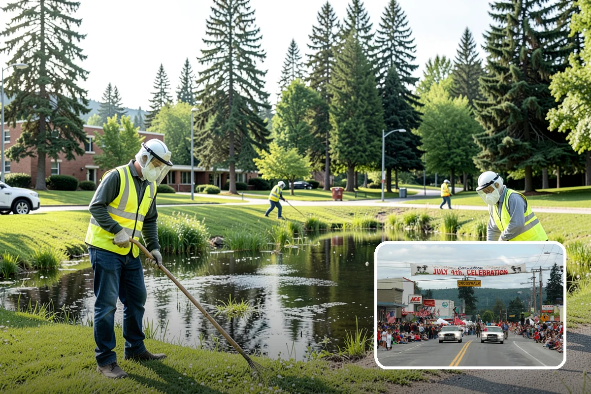 Municipal Flower Program in Carnation, King County, WA - Designed seasonal color enhances civic identity and downtown appeal