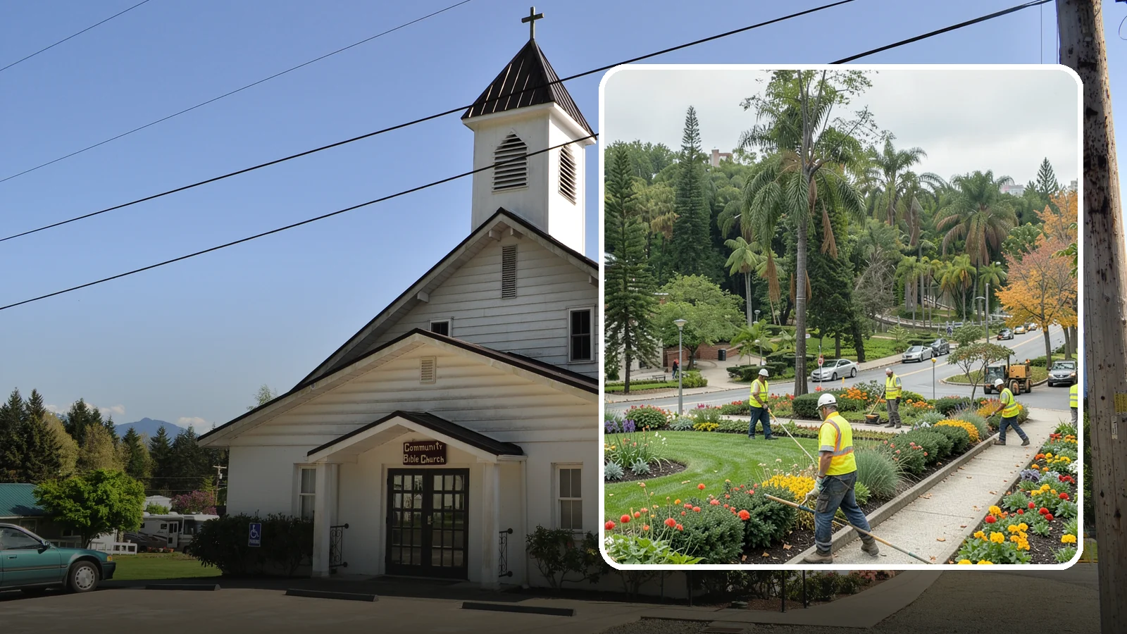 Municipal Flower Program in Concrete, Skagit County, WA - We design, plant, and maintain seasonal flower displays for downtowns, entries, and civic spaces across Western Washington.